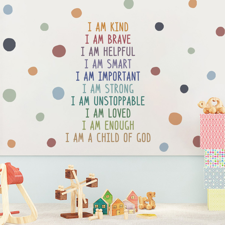 Kids Education Motivation - Immagine da parete per aula per