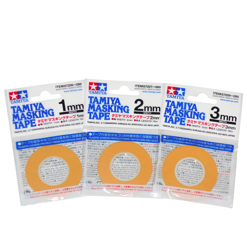 Tamiya Model Paint Set - TAMIYA 87206-87207-87208 Set di nastri per