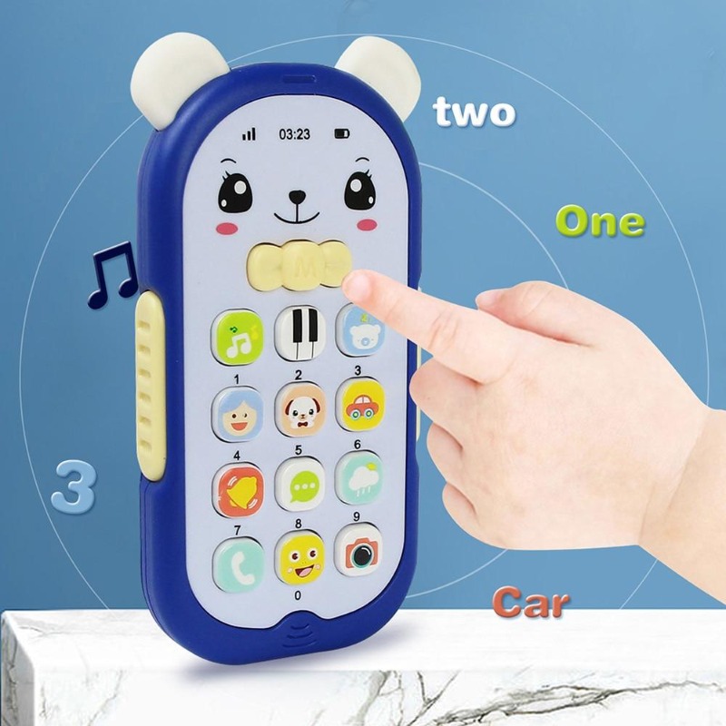 Kids Education Mobile - Giocattolo Telefono per Bambini, Macchina Sonora