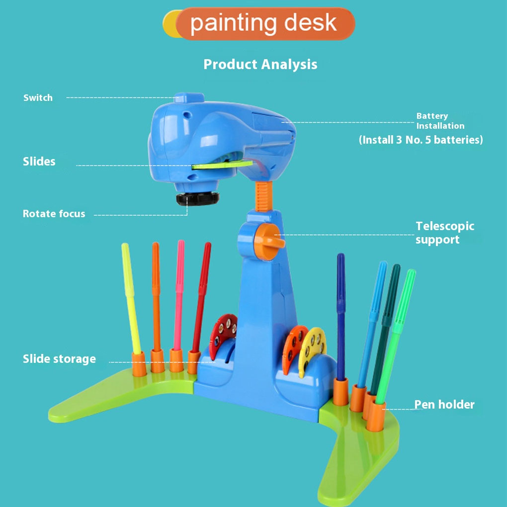 Tavolo da disegno educativo pe - Drawing Projector Kids recensione e prezzo