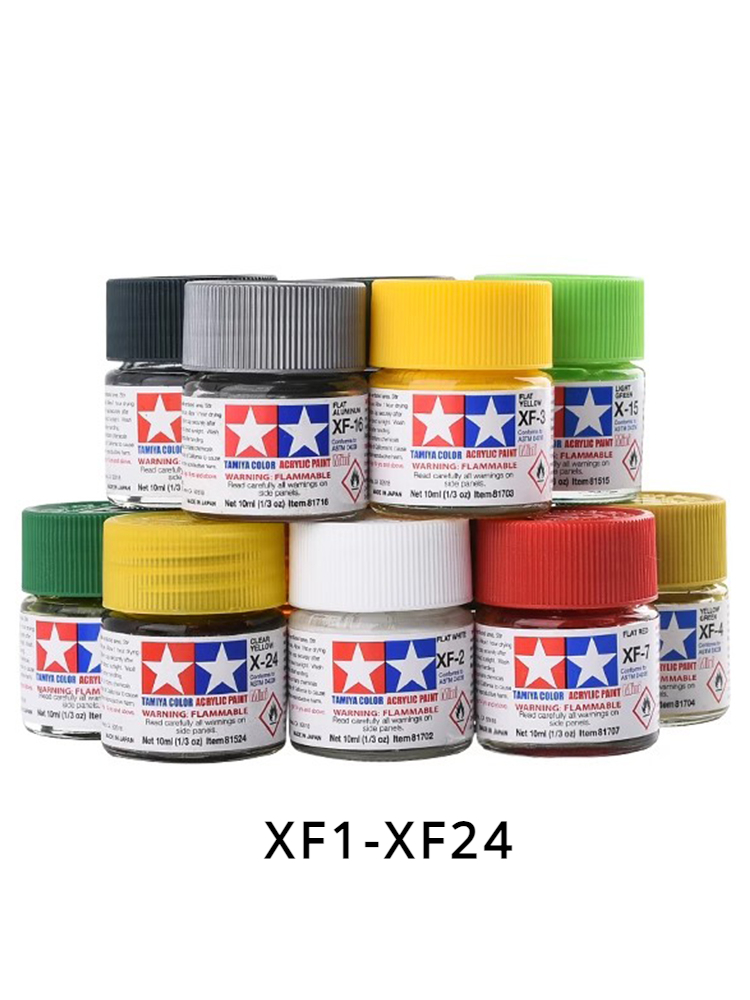 TAMIYA Vernice Acrilica XF1-XF - Tamiya Model Paint Set recensione e prezzo