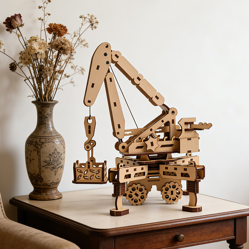 Puzzle 3D in Legno Gru Mobile, - Kids Education Mobile recensione e prezzo