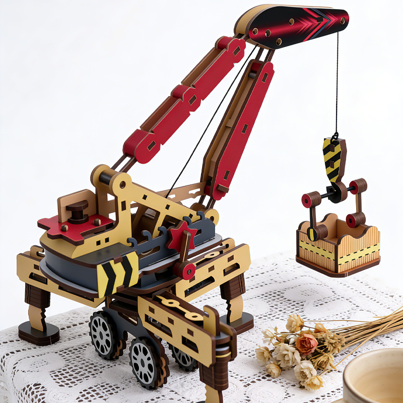 Puzzle 3D in Legno Gru Mobile, - Kids Education Mobile recensione e prezzo