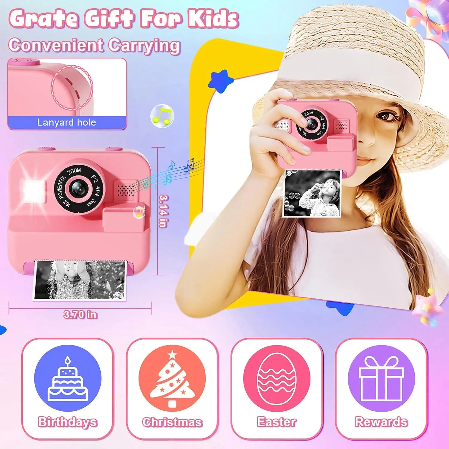newInstant Print Camera con sc - Kids Physical Education Videos recensione e prezzo