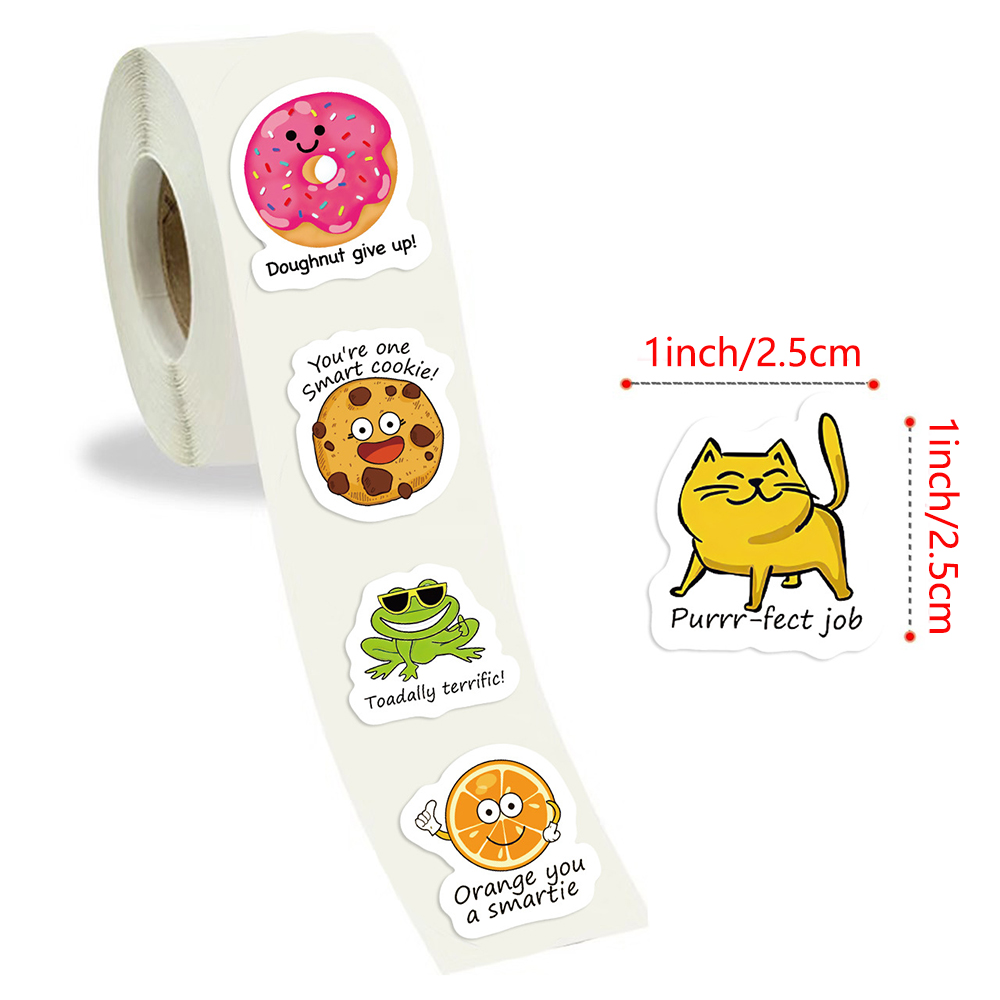 100-500 pz Carino Decal Studen - Kids Education Motivation recensione e prezzo